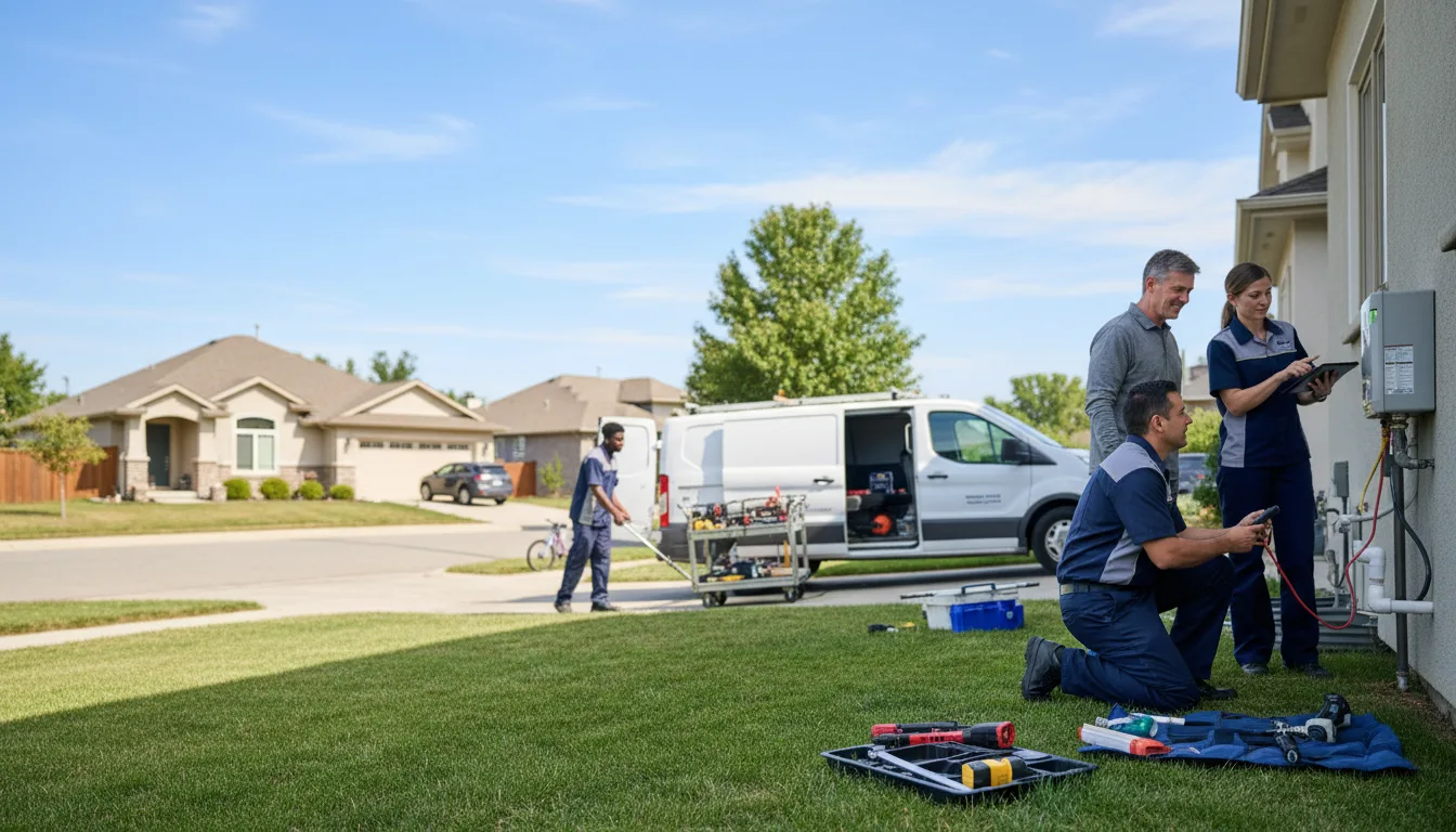 Tankless water heater service in Hoffman Estates, IL